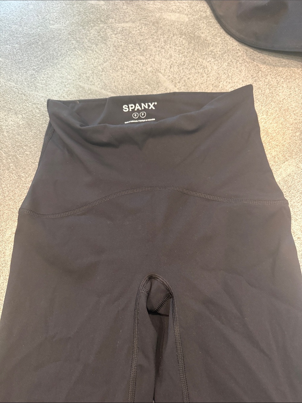 SPANX Black High-Waist Shaping Leggings